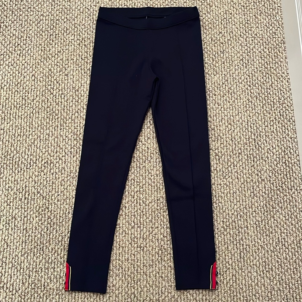 New with Tags Janie and Jack Size 10 Knit Legging with cuff buttons